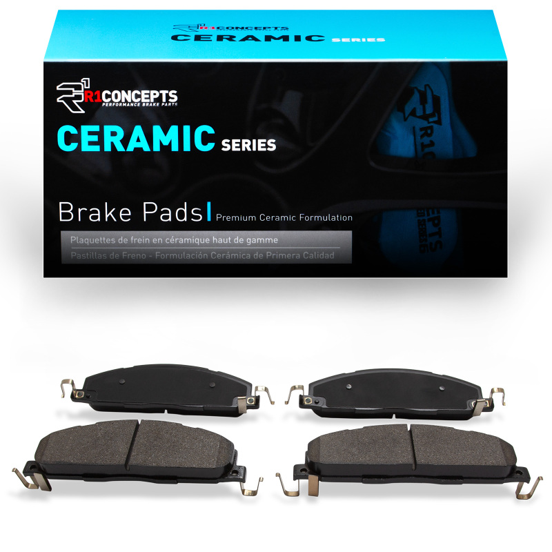 Dodge Ram 2500 Brake Pads - Rear - R1 Concepts - Ceramic - `09-`10